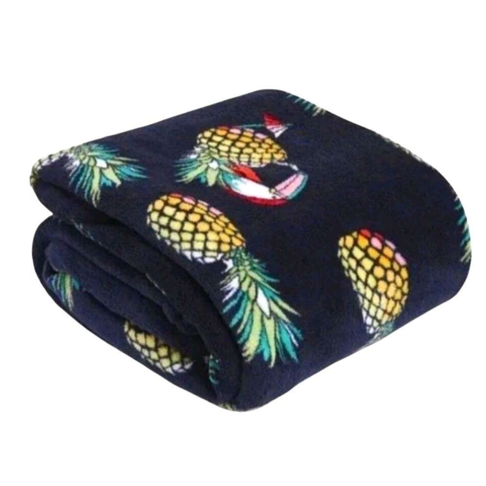 Vera Bradley Toucan Party Navy Blanket